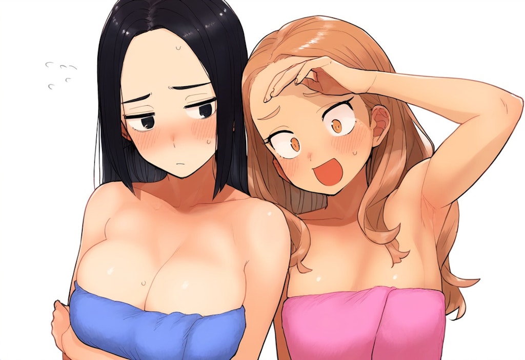 貧乳が巨乳に嫉妬する②