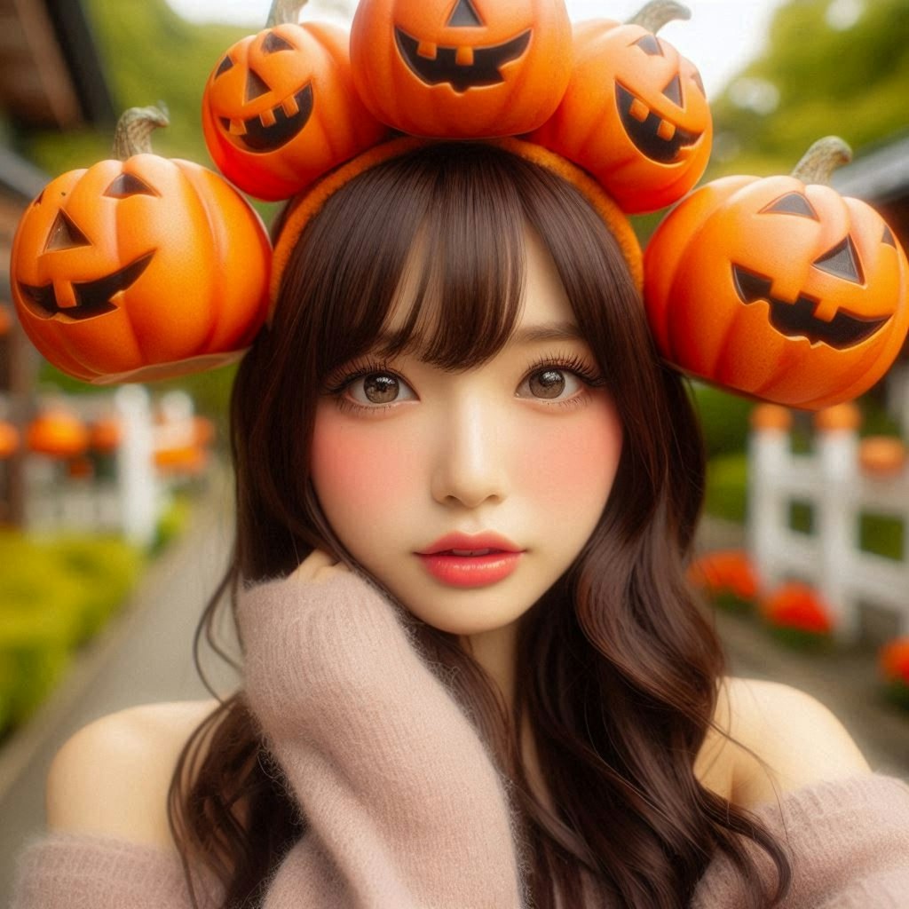 pumpkin headgear