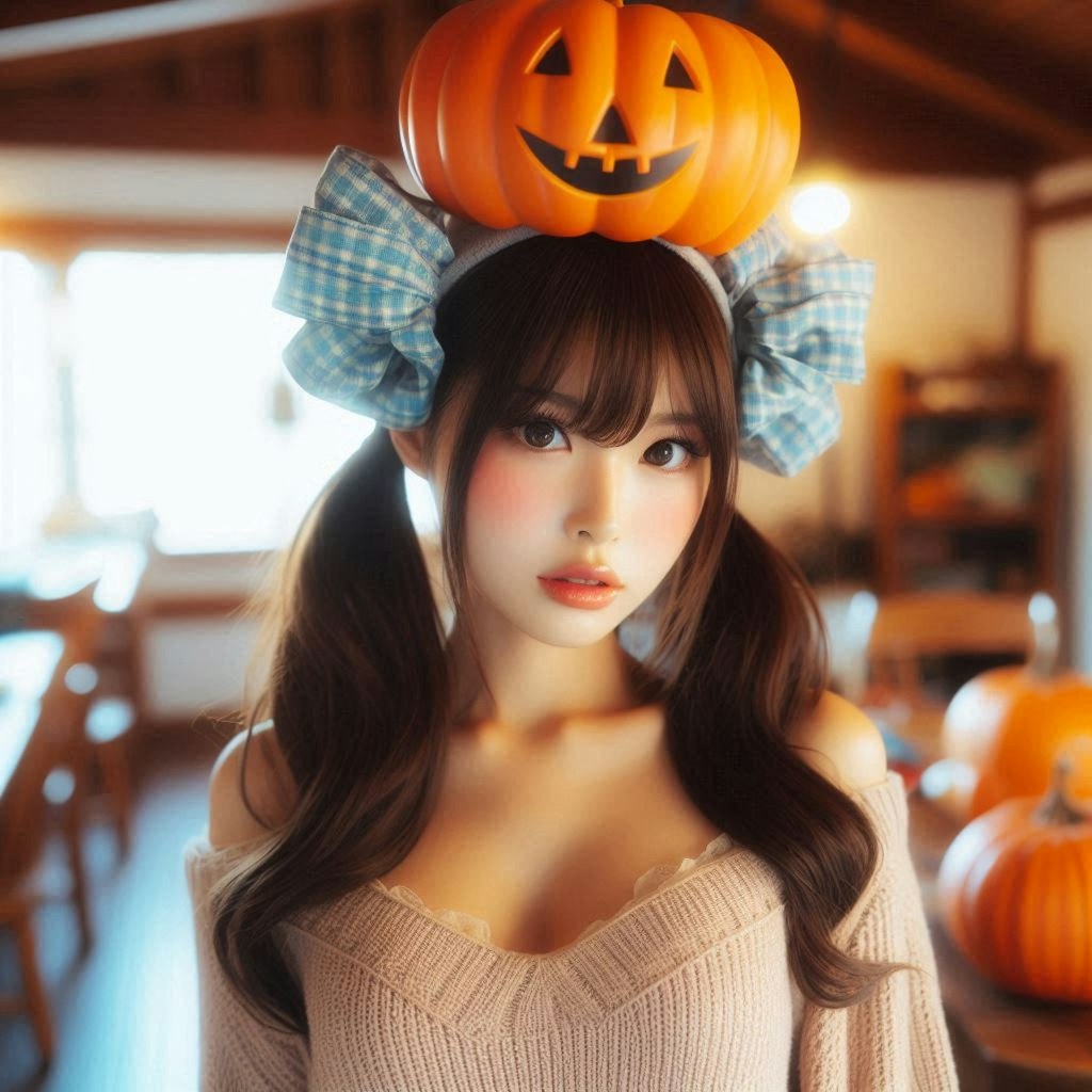 pumpkin headgear