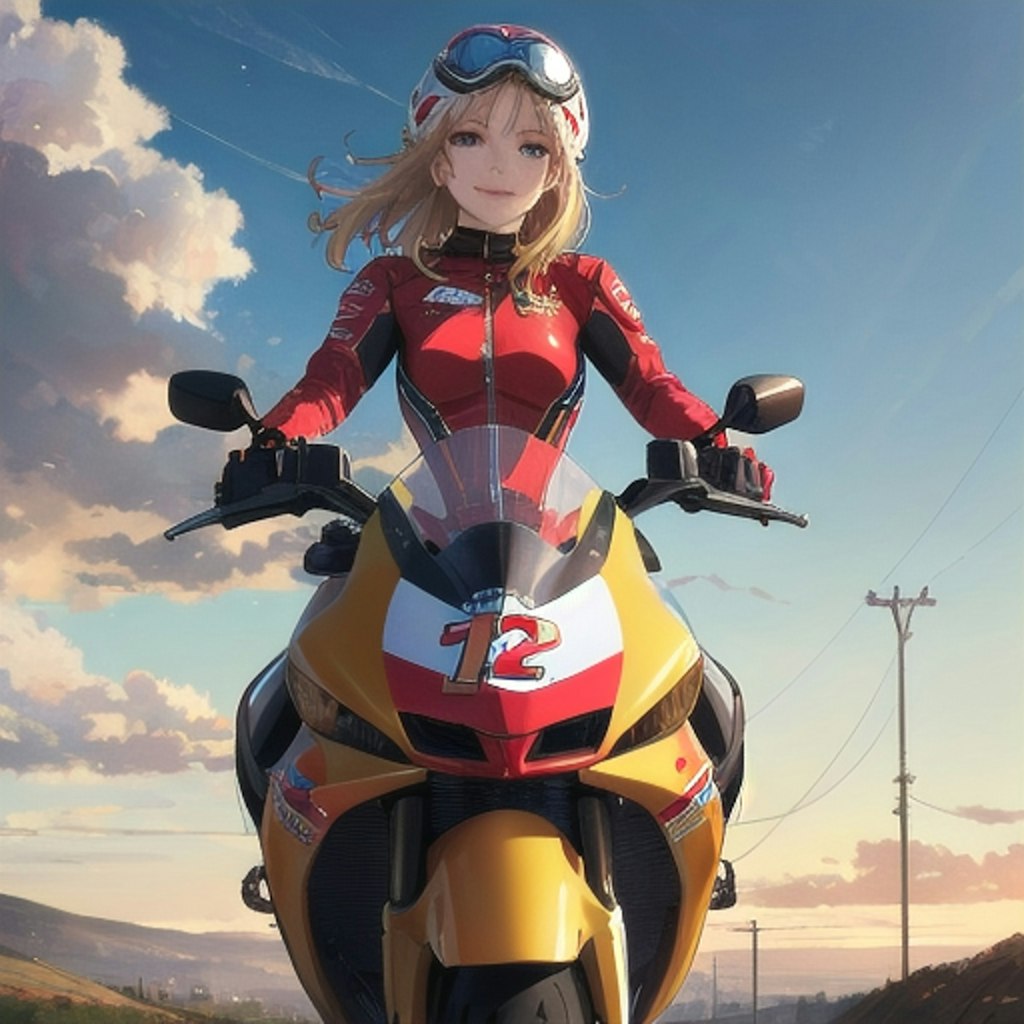 バイク好き彼女