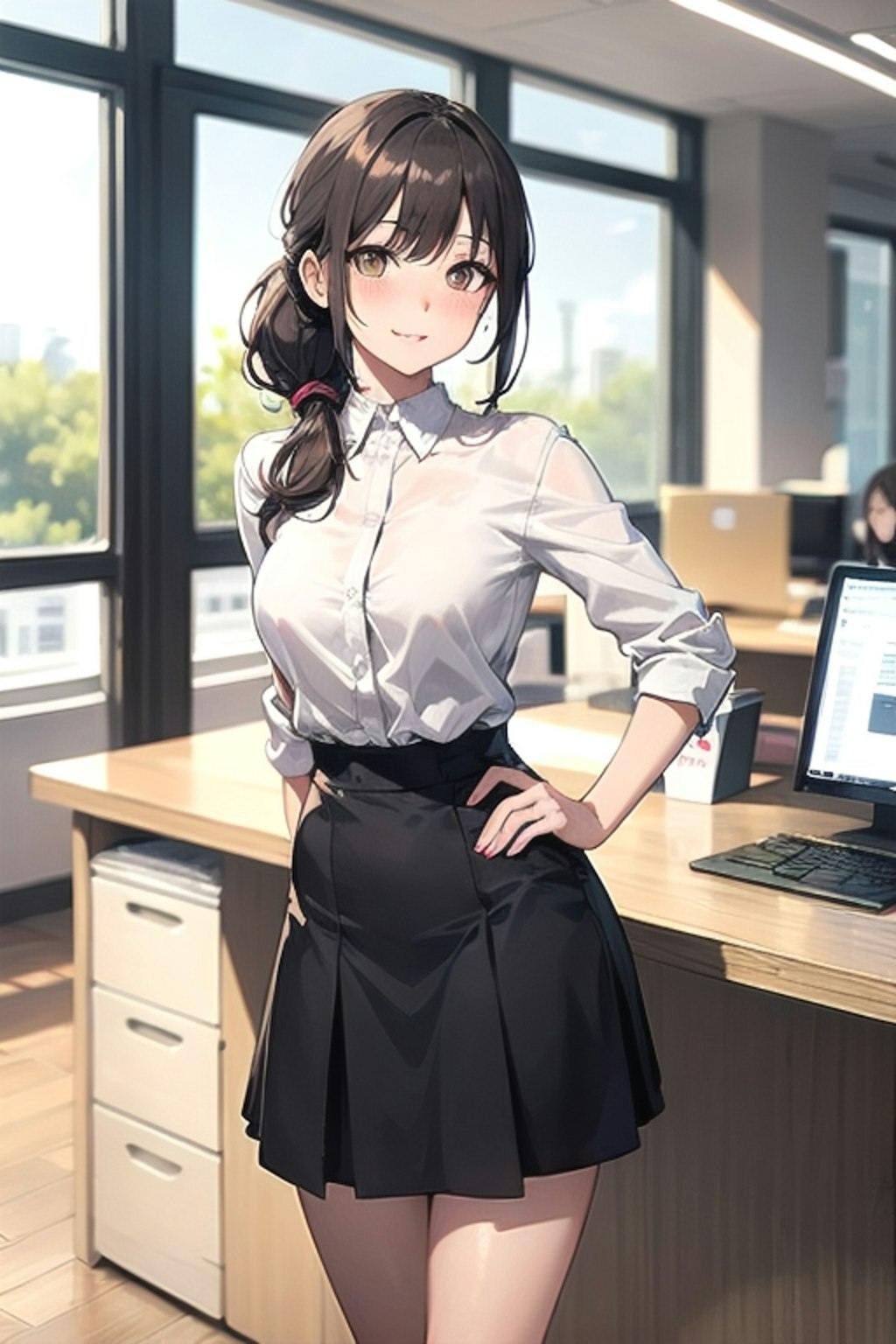 はにかみ新人ちゃん