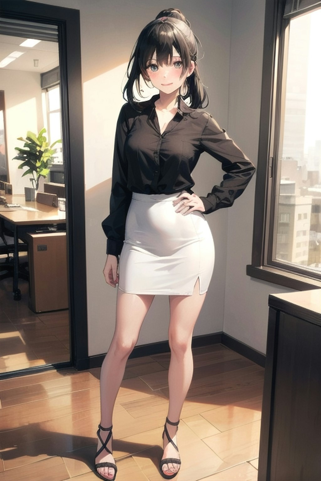 はにかみ新人ちゃん