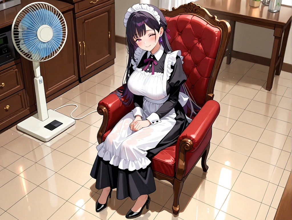 暑いですね…