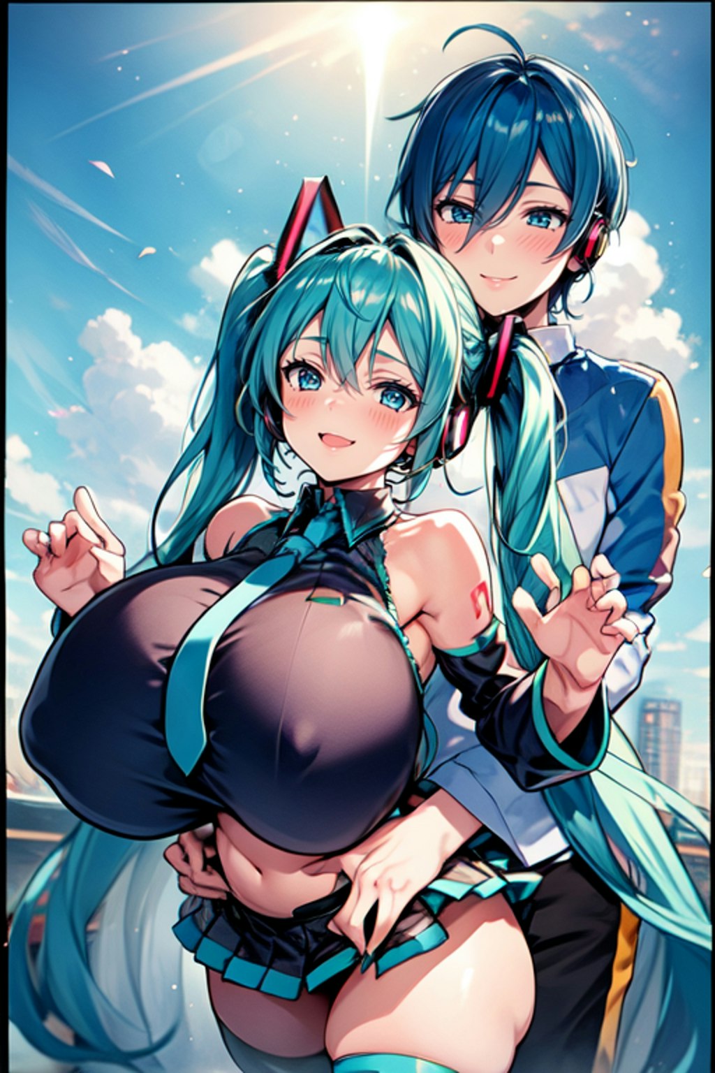 miku kaito Coupling