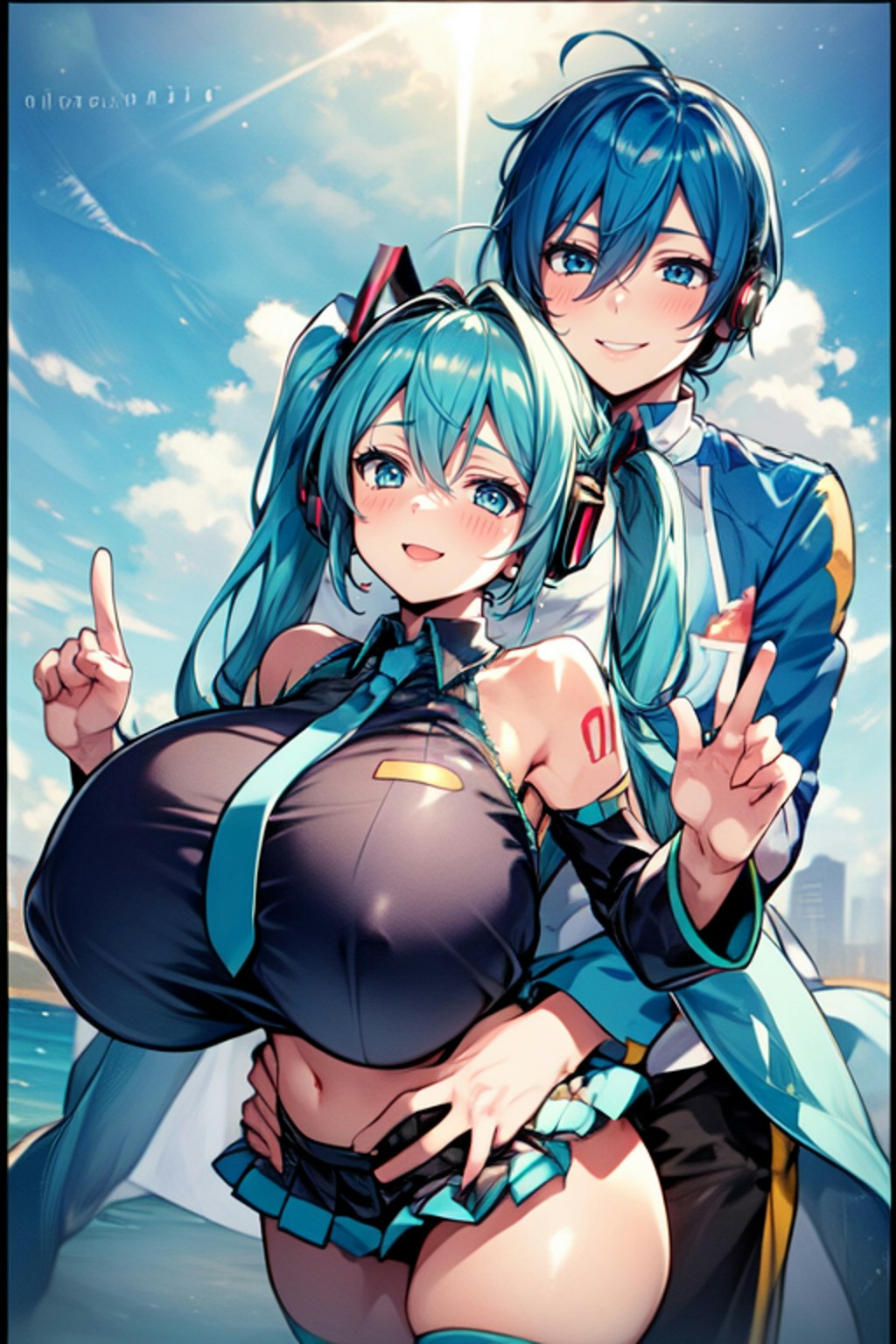 miku kaito Coupling