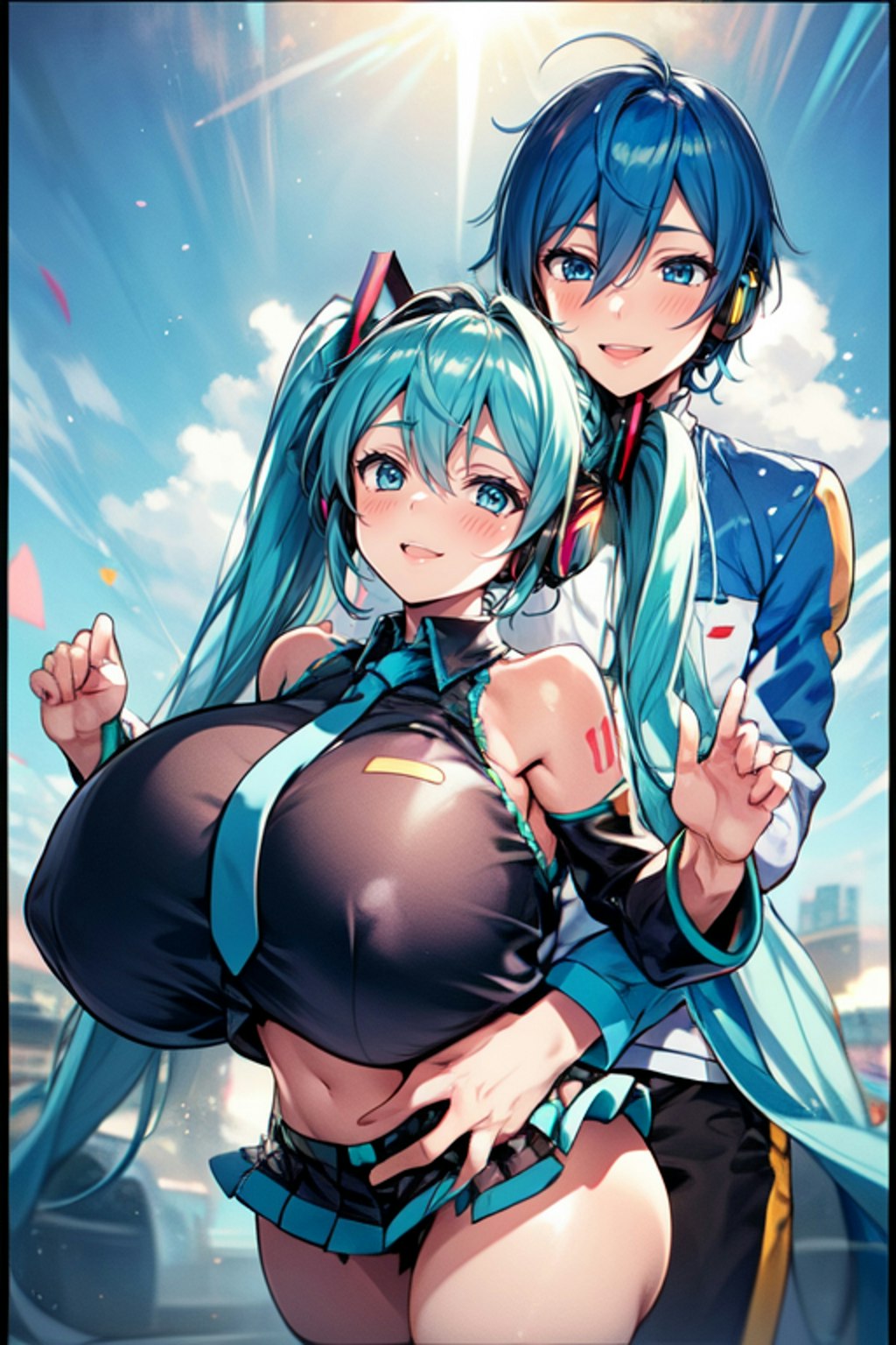 miku kaito Coupling