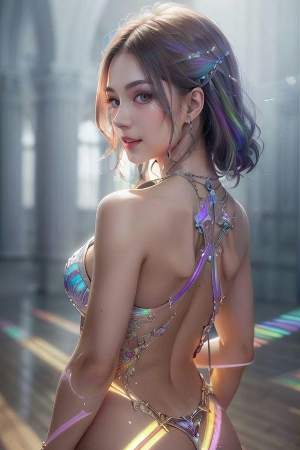 水着美女