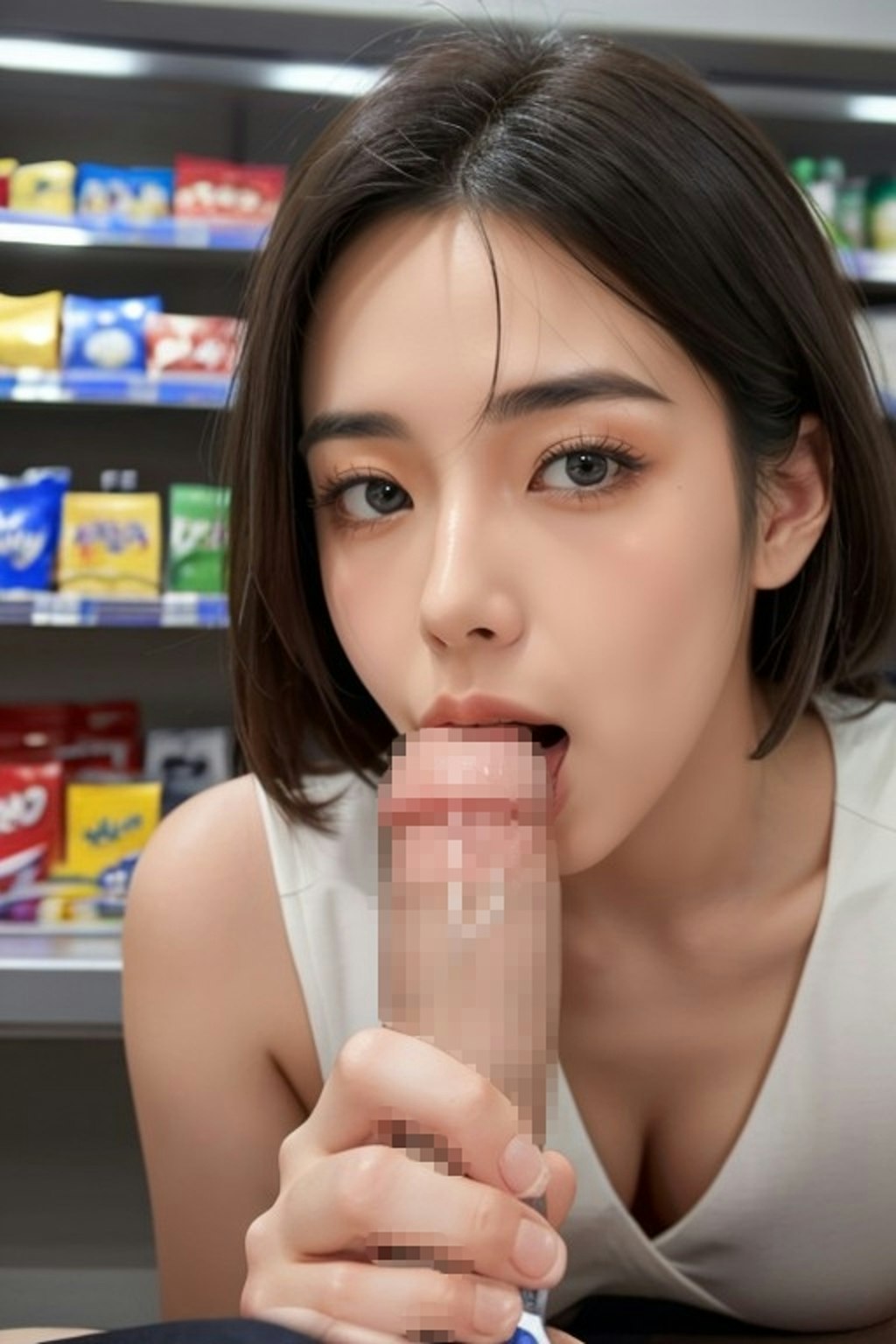 コンビニで痴女に出会った