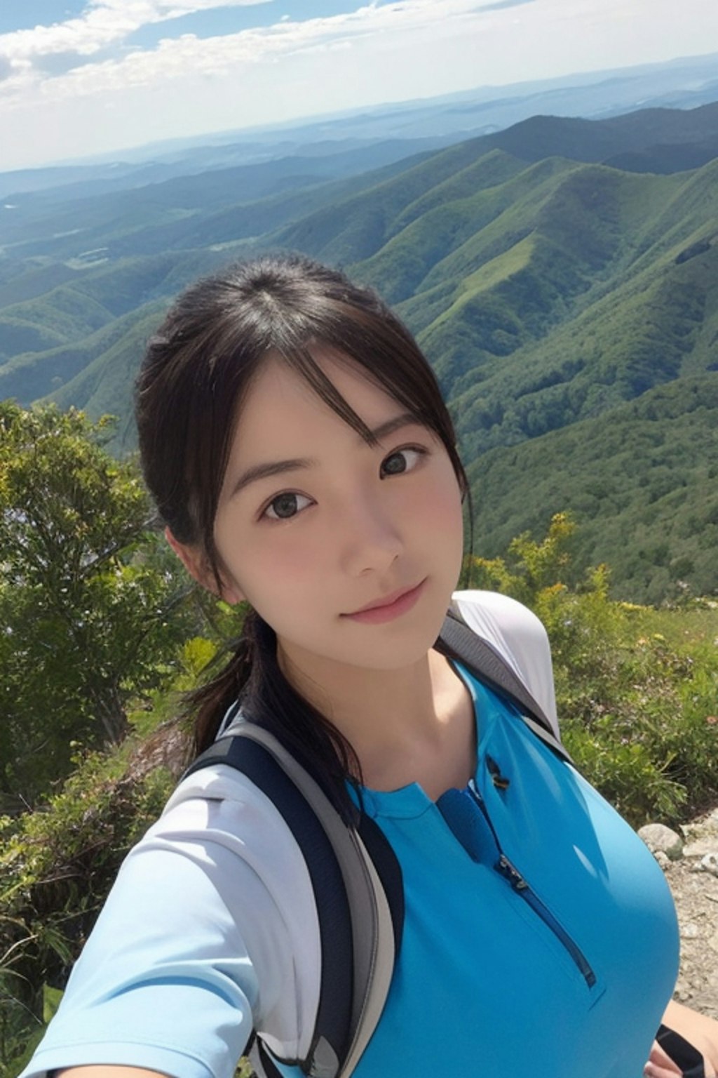 登山と女子高校生と