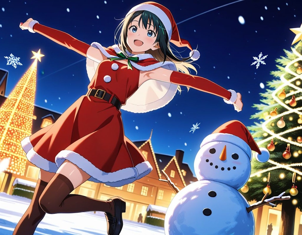 ホワイトクリスマスだ～