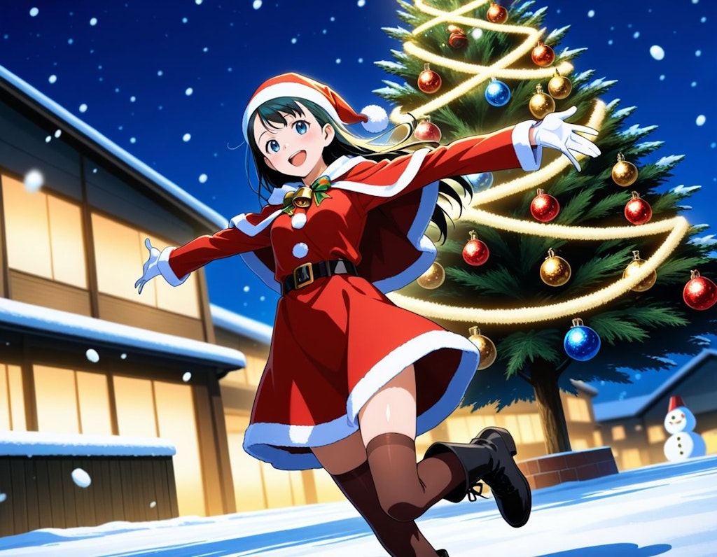 ホワイトクリスマスだ～