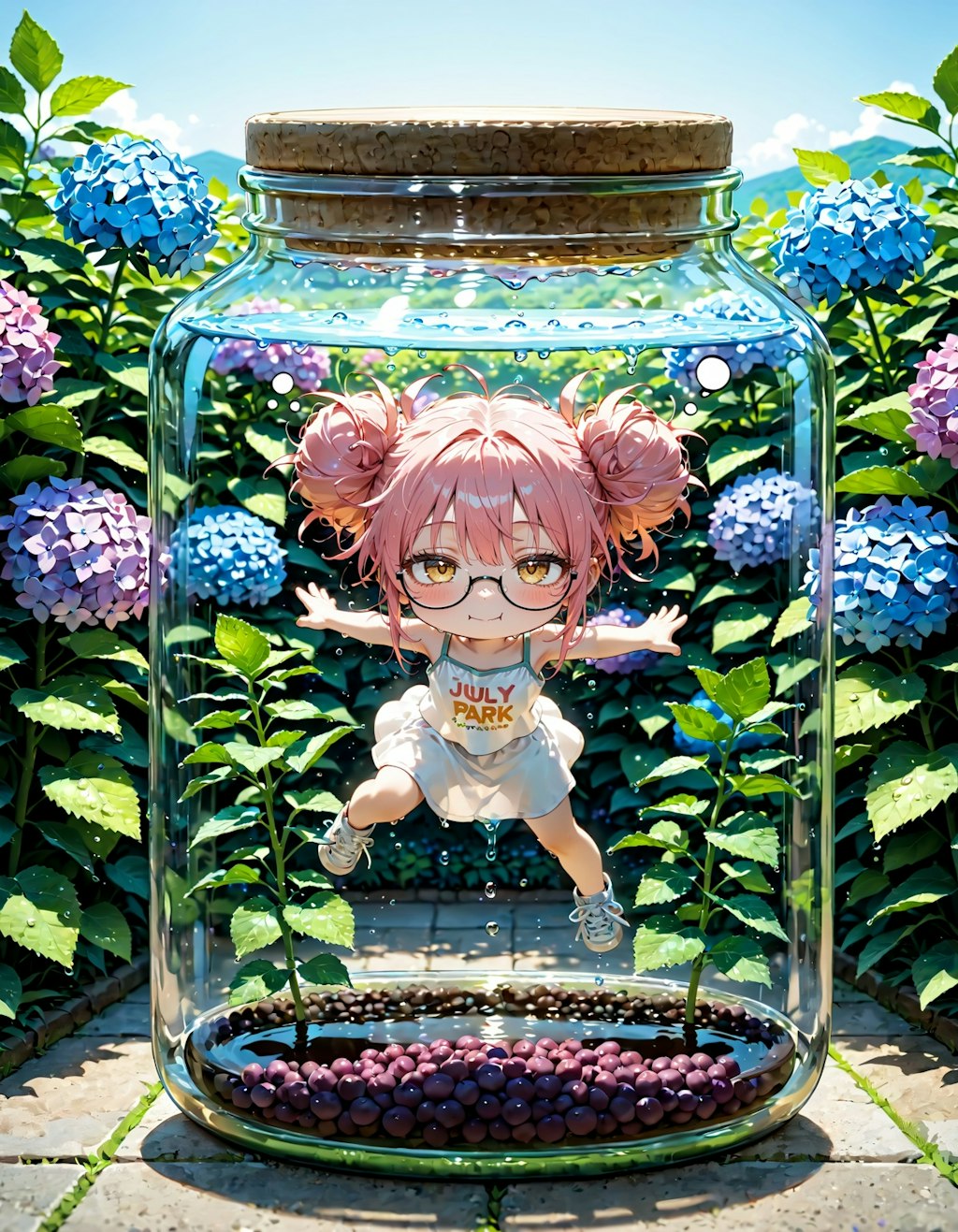 今日は何の日？　平田村あじさい記念日