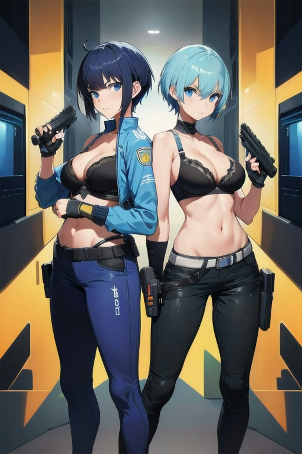 テスト2丁拳銃娘27