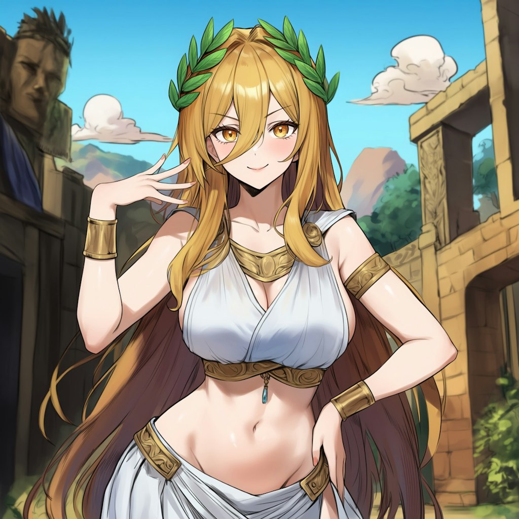 ギリシャ娘ちゃん