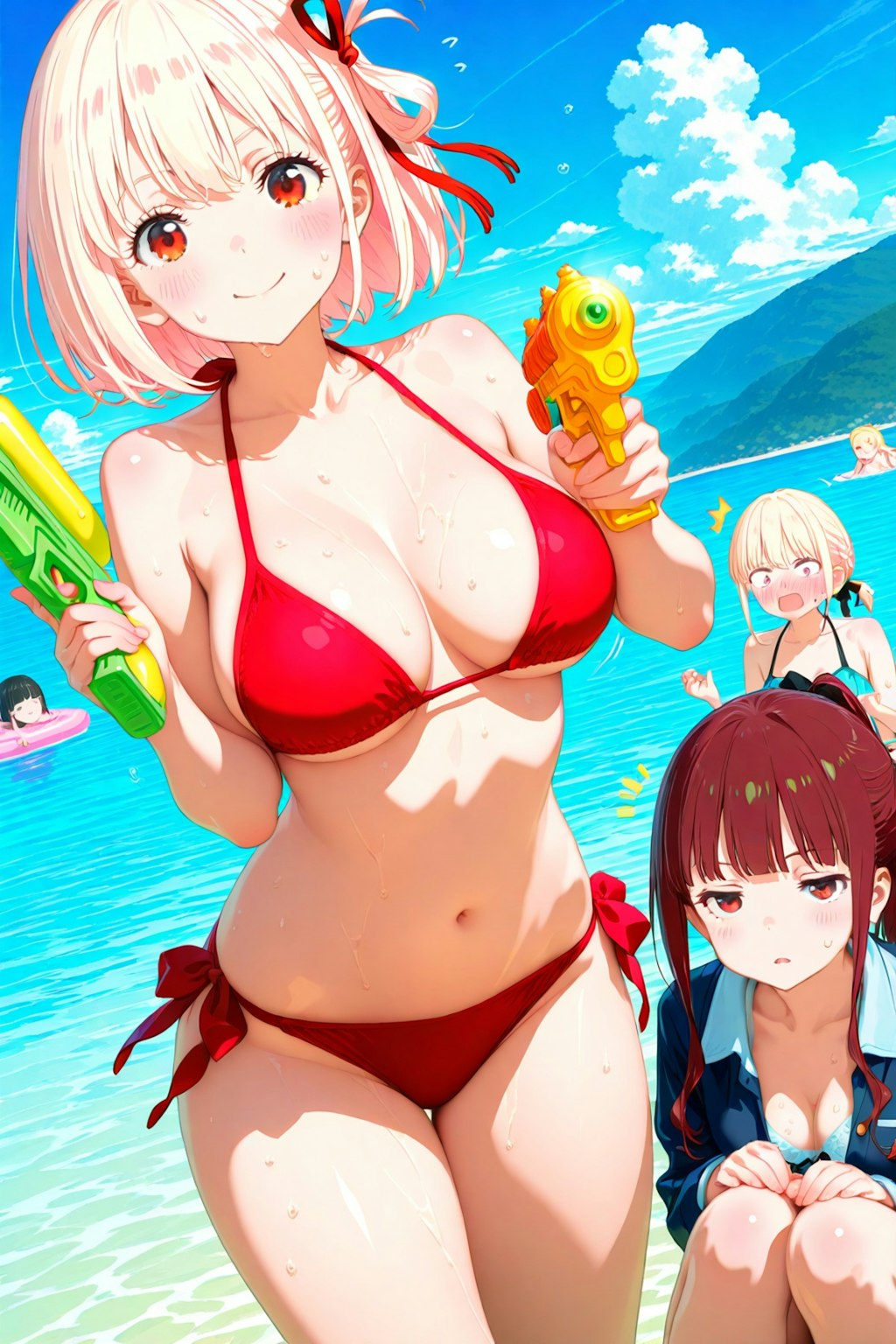 錦木千束の夏休み👙🏖️