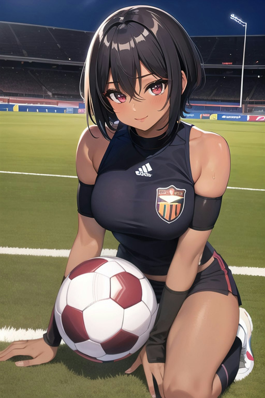 サッカー女子イラスト集その4