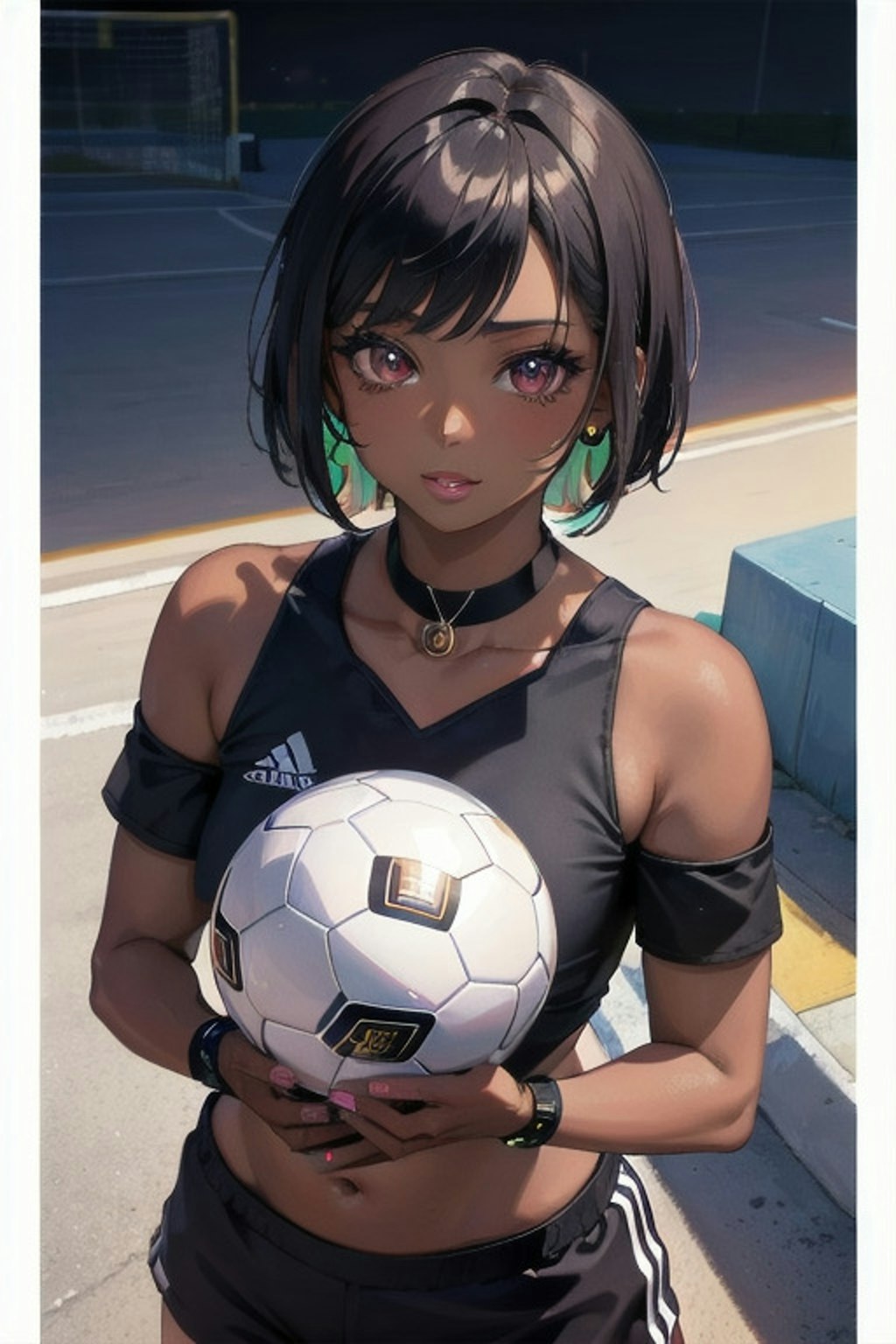 サッカー女子イラスト集その4