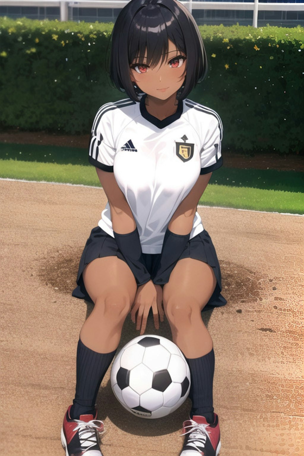 サッカー女子イラスト集その4