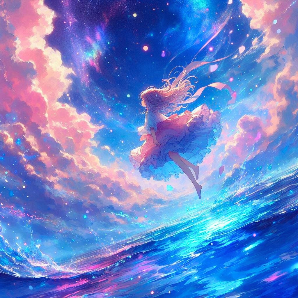 海×女の子