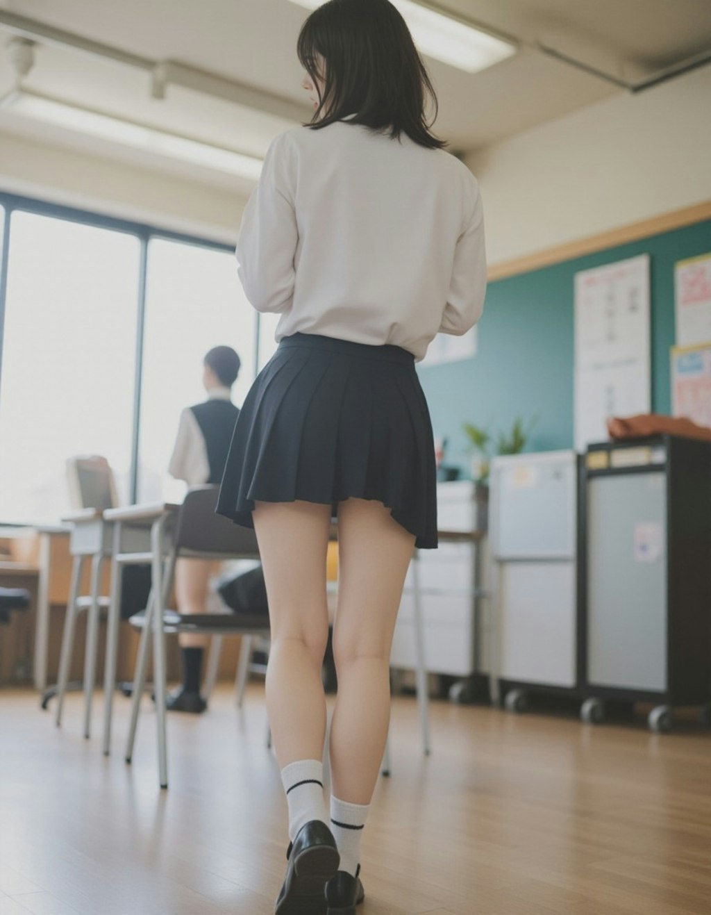 僕の視線の先はいつもミニスカ尻