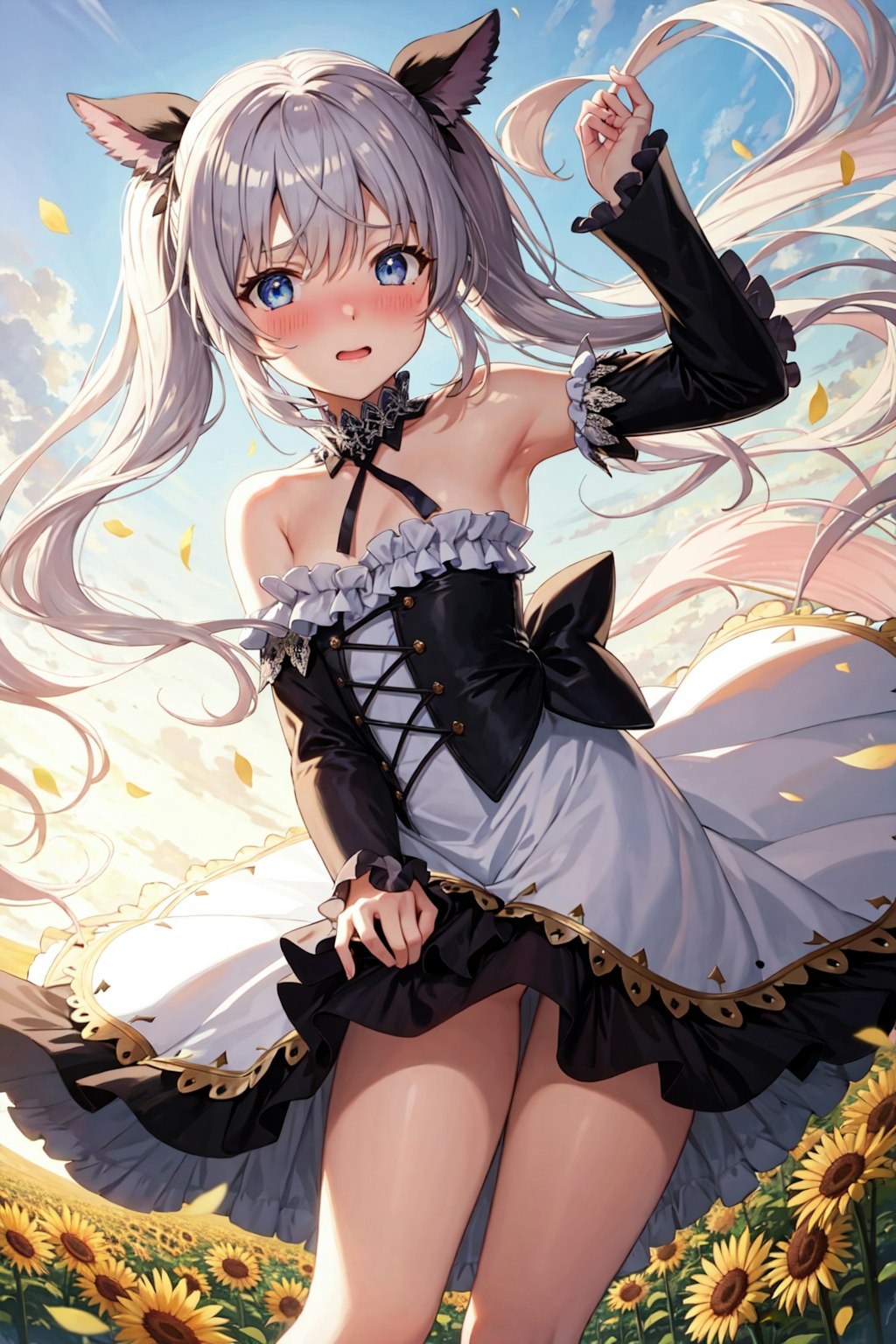 ちっぱい琴音♡赤面編