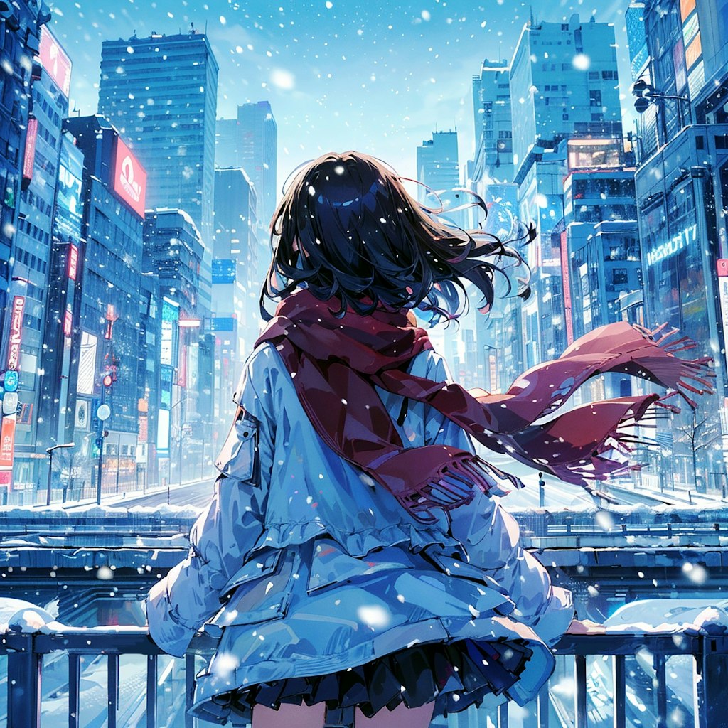 雪と少女20