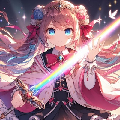 虹の女剣士