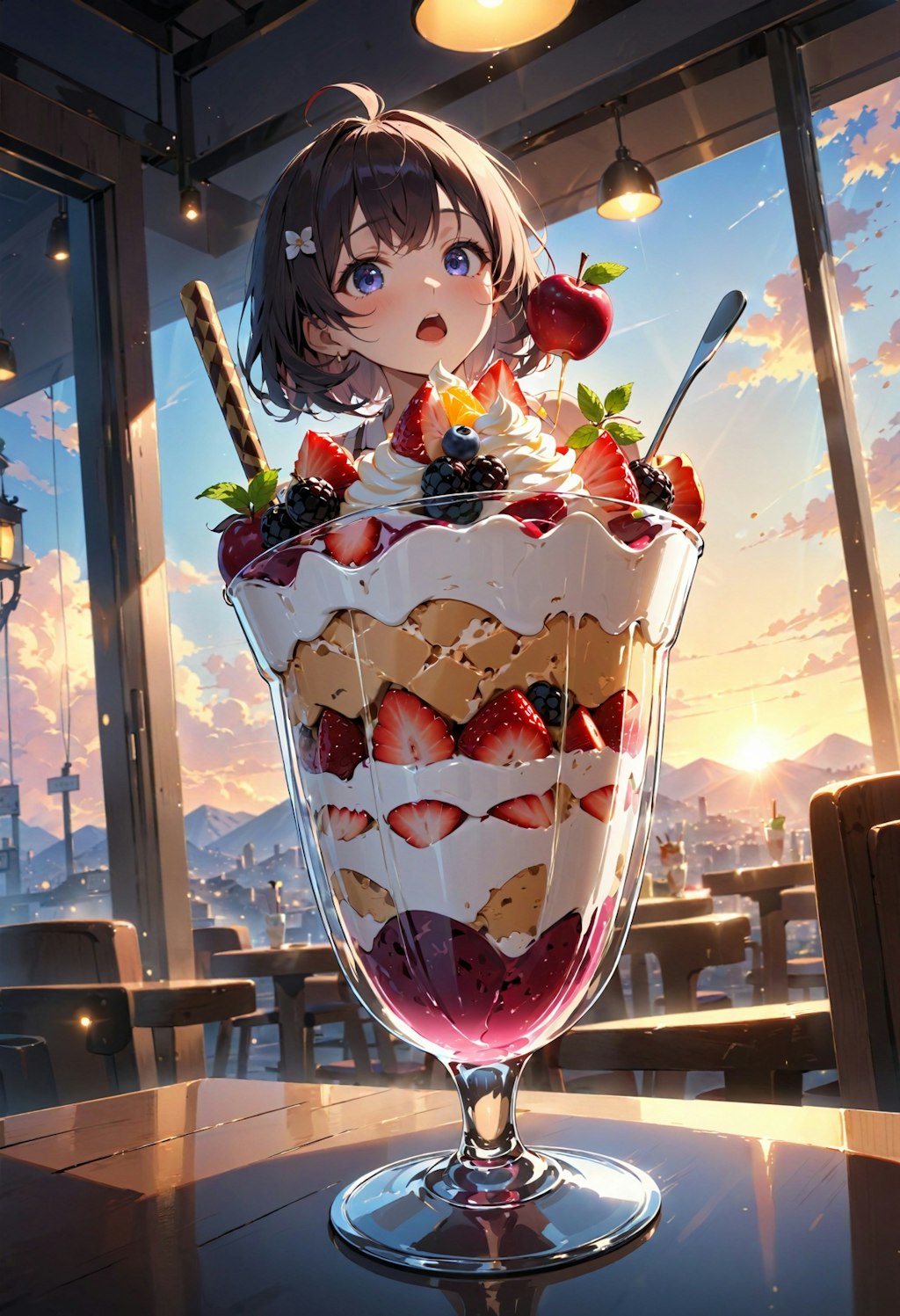 Girl on a Parfait　その1