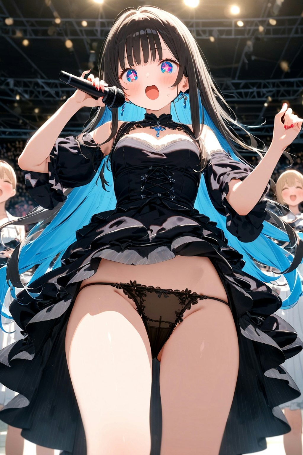 黒づくめアイドルパンチライブ！　from ちち生SDXL系