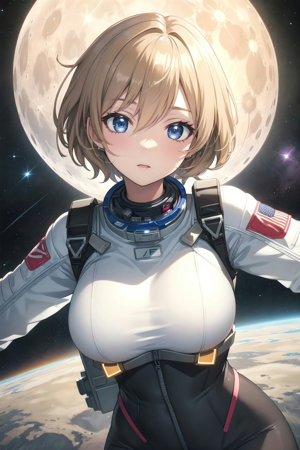 宇宙を夢見る少女