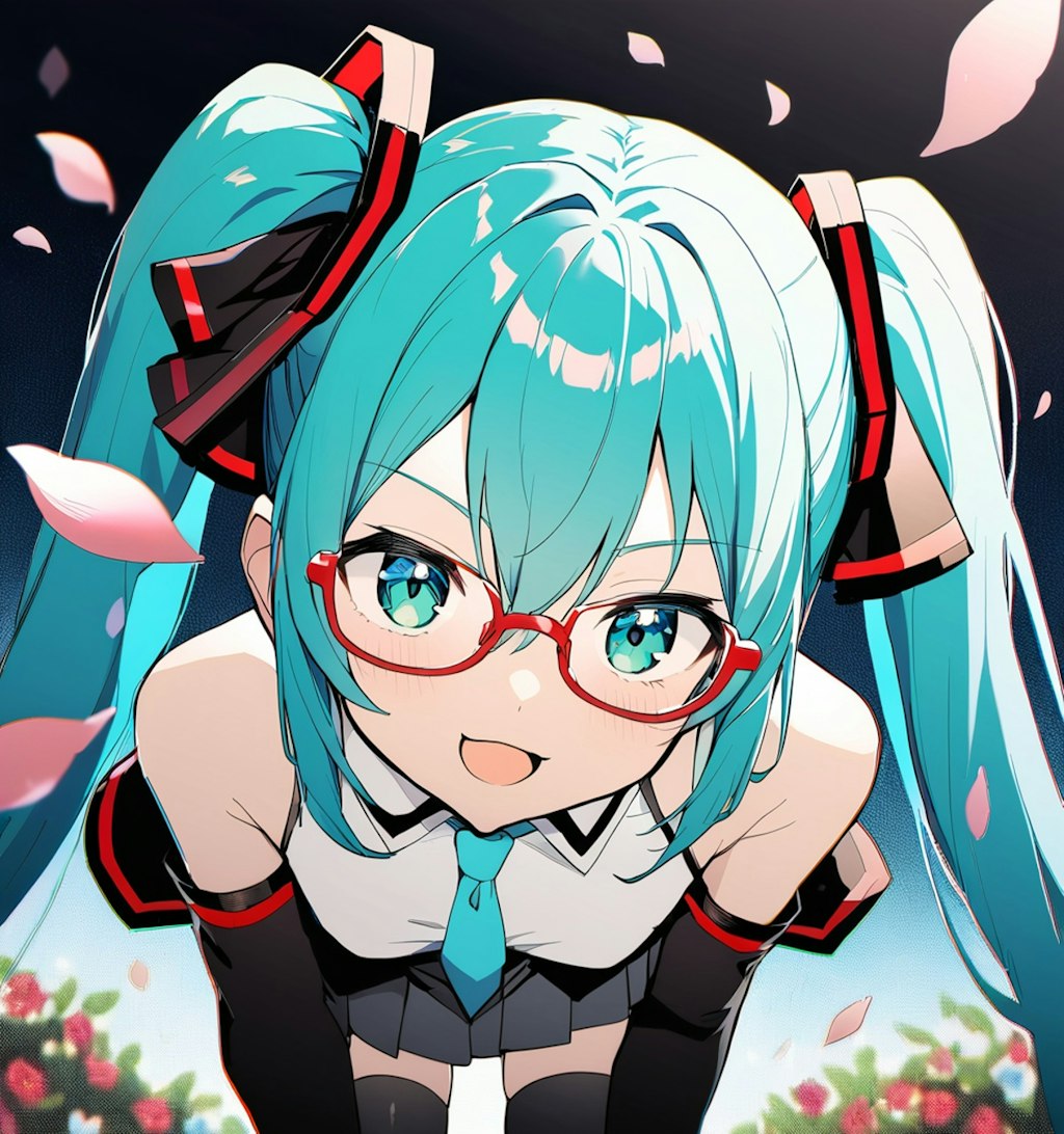 初音ミク調整中