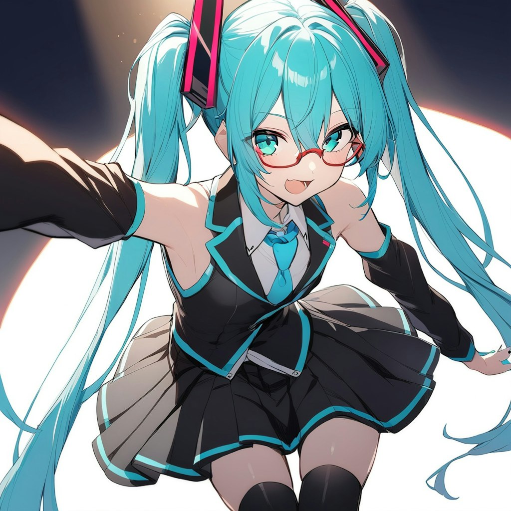 初音ミク調整中