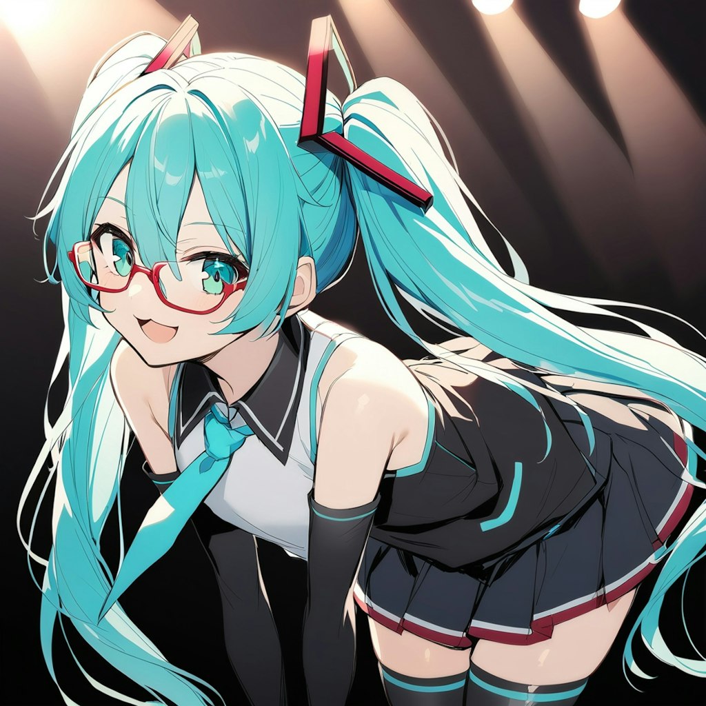 初音ミク調整中