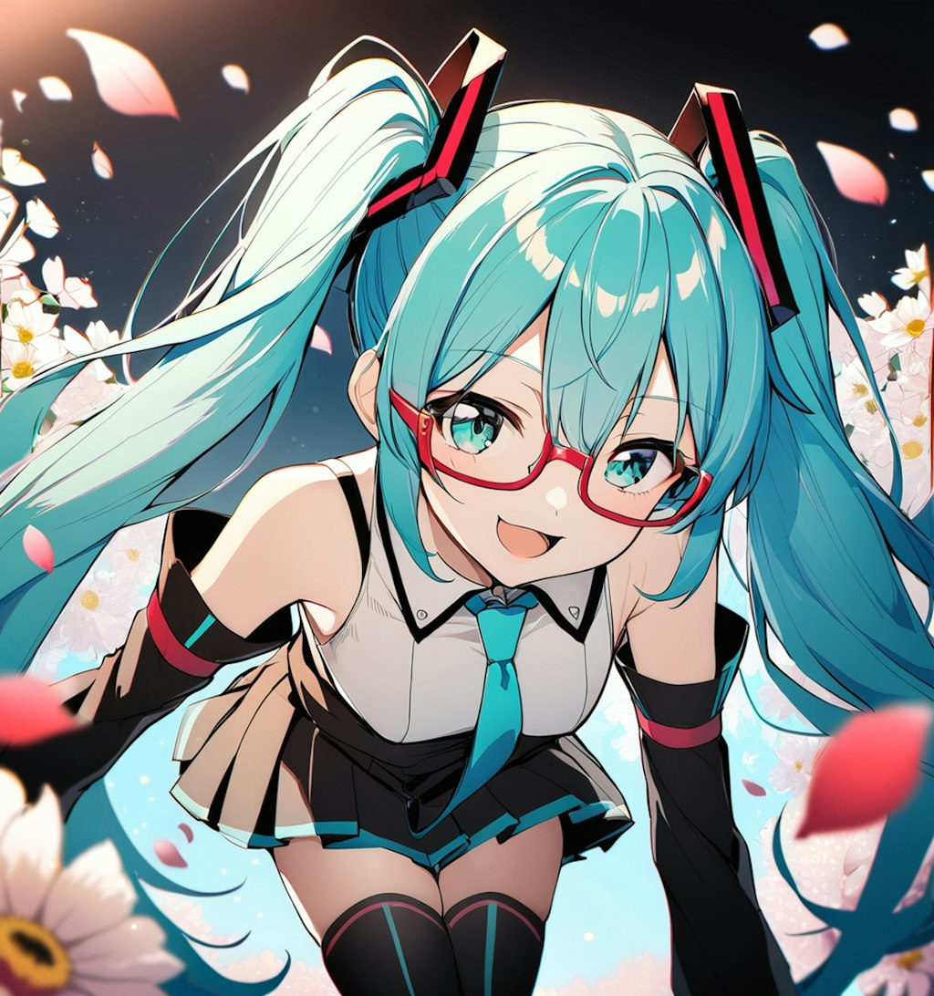 初音ミク調整中