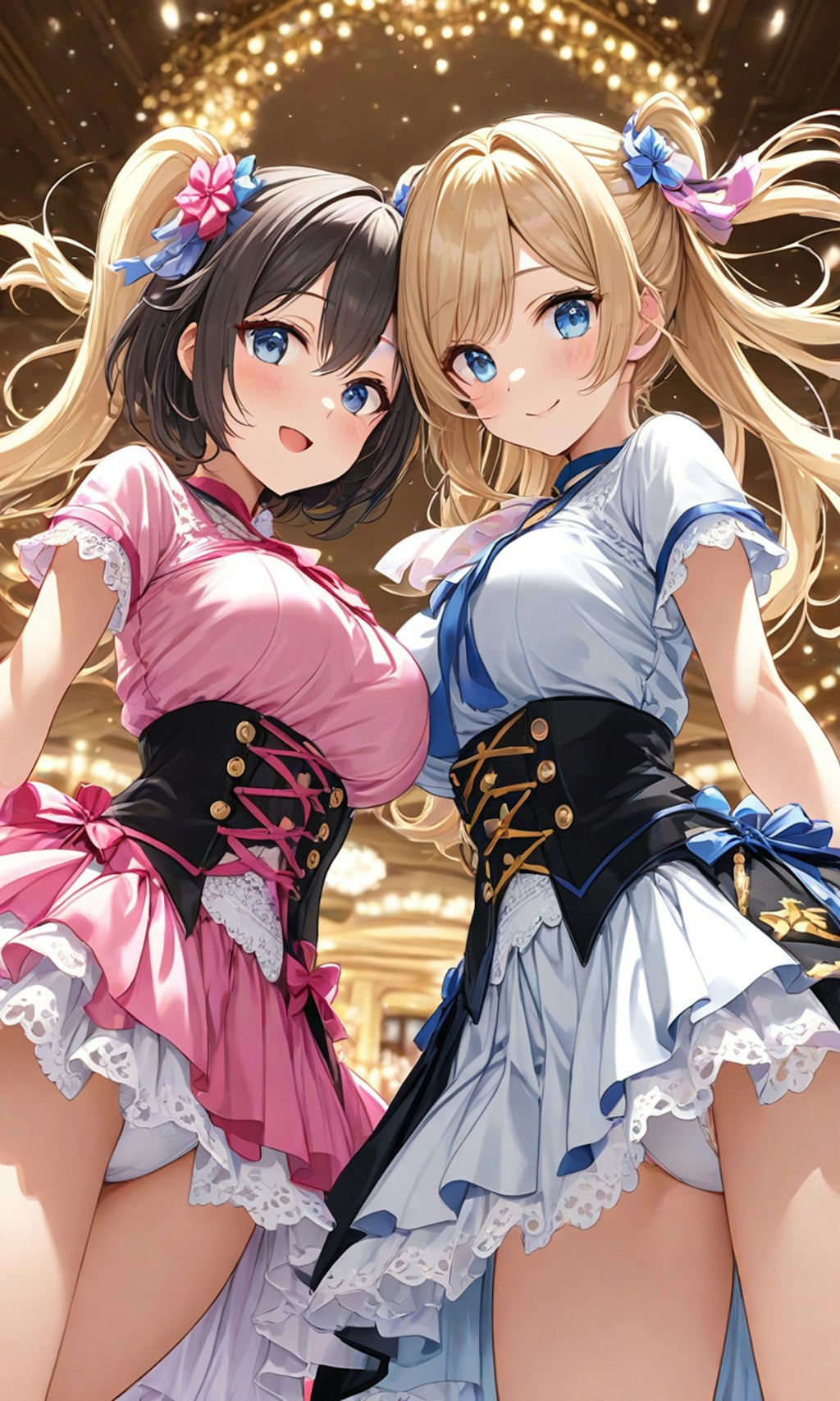 パンチラとセーラー服と女子高校生と