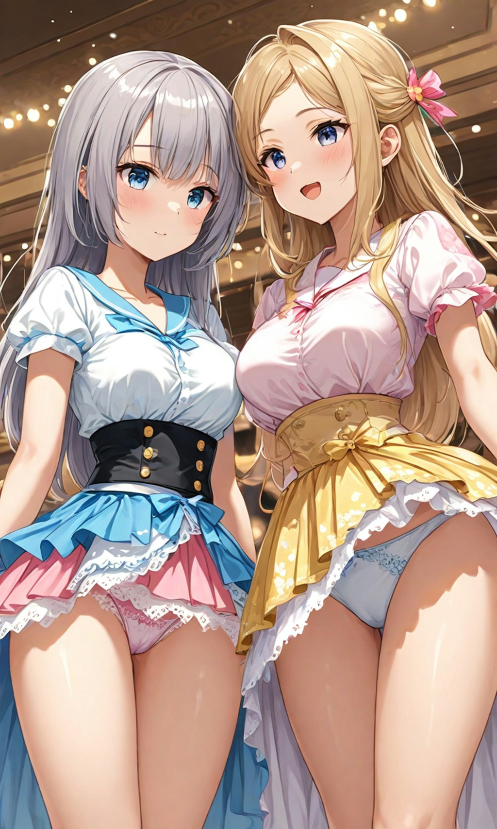 パンチラとセーラー服と女子高校生と