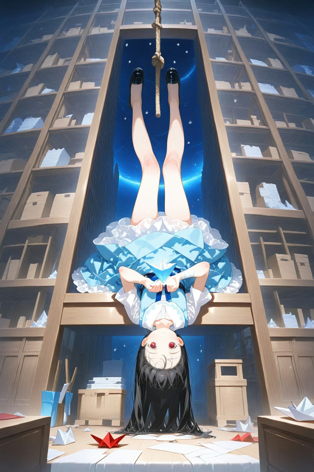 【企画終了】逆さ吊り