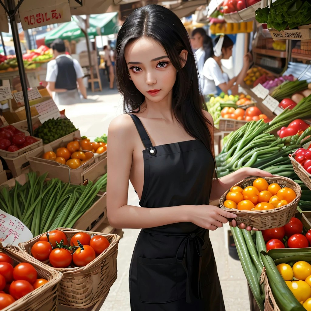 市場の女