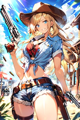 girl 0601 gun