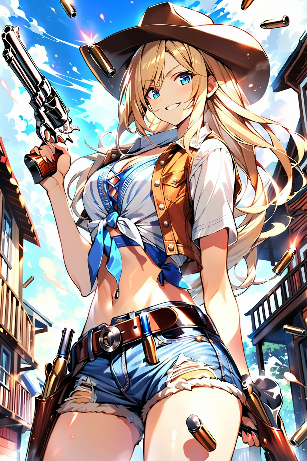 girl 0601 gun