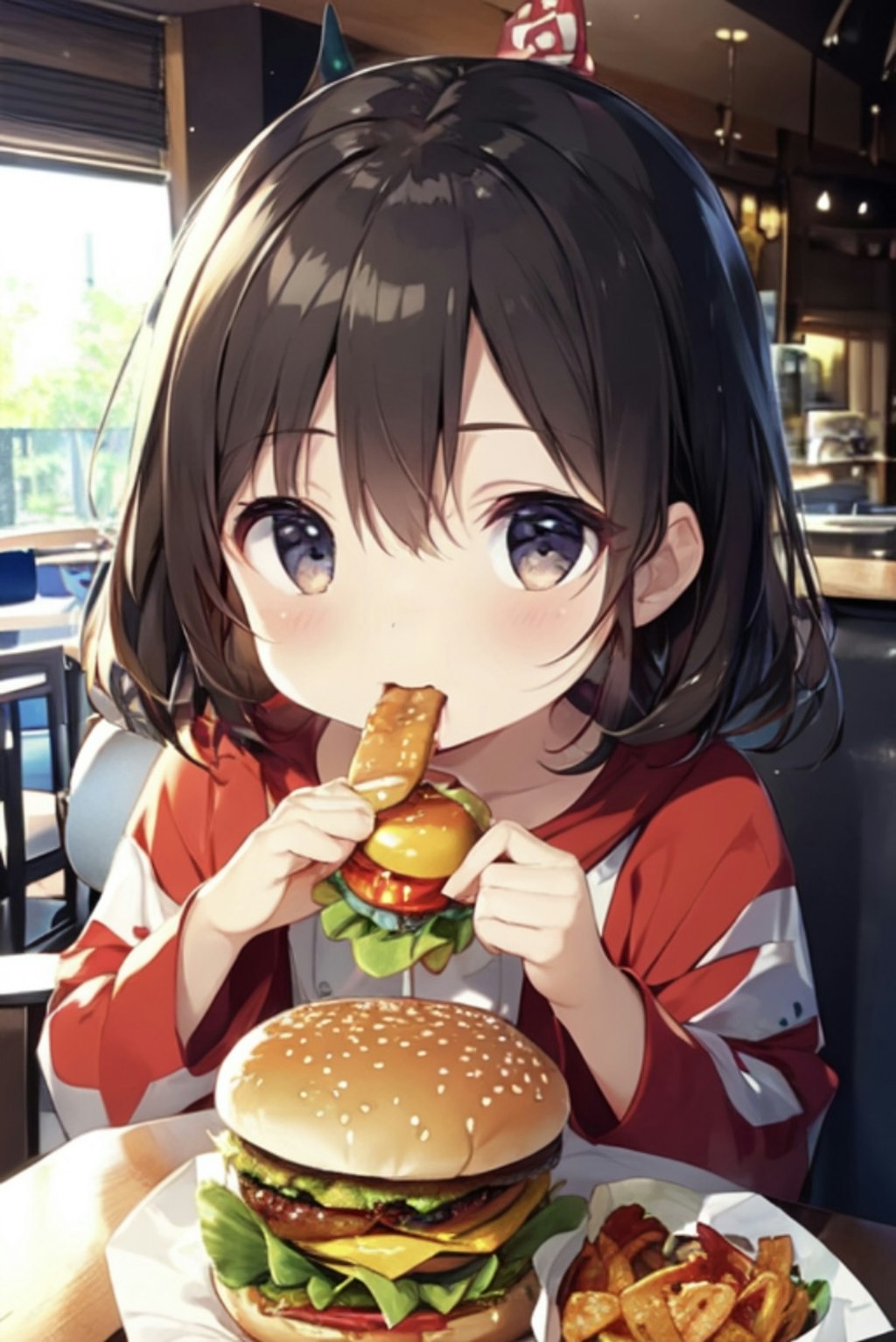 ハンバーガー6☆