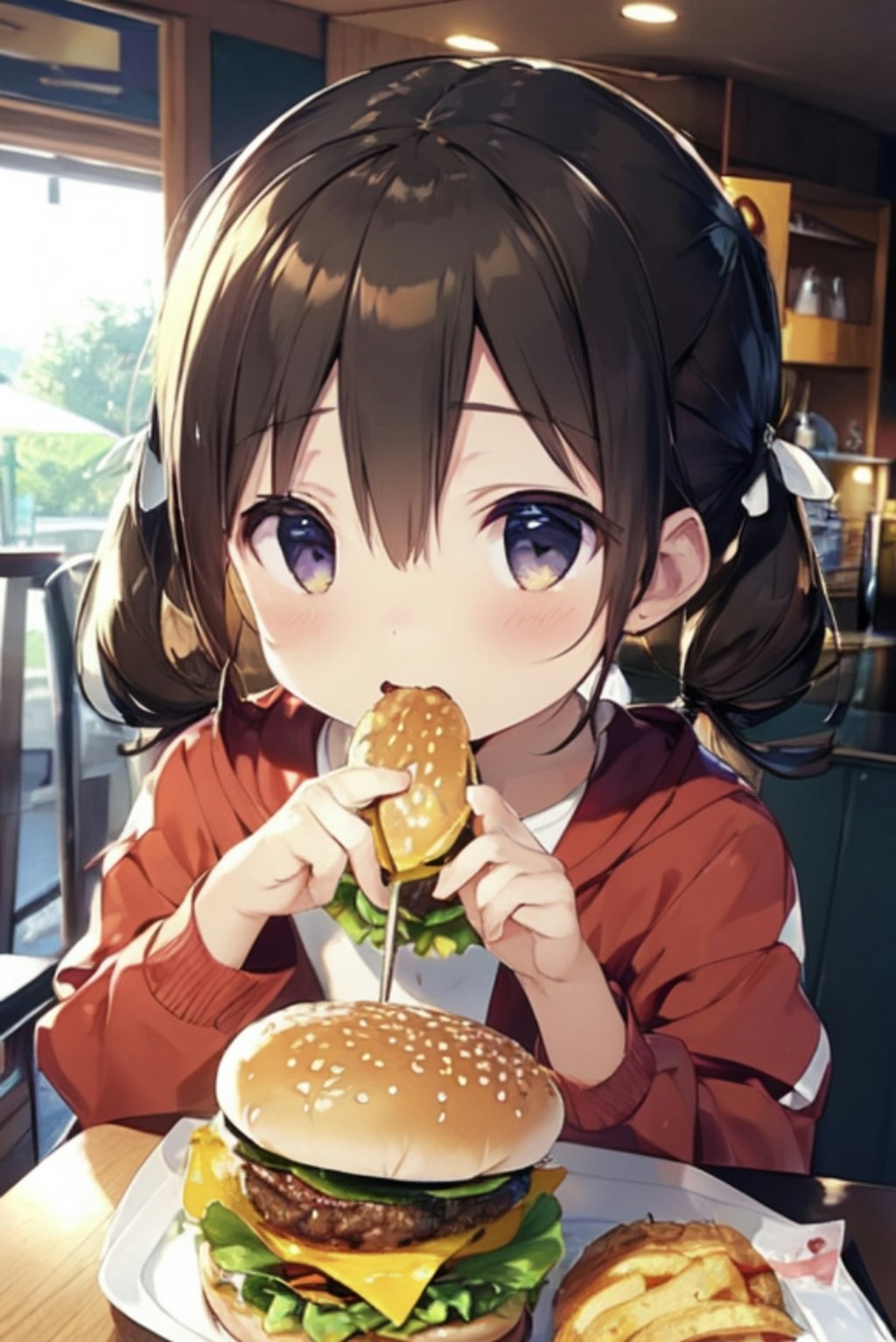 ハンバーガー6☆