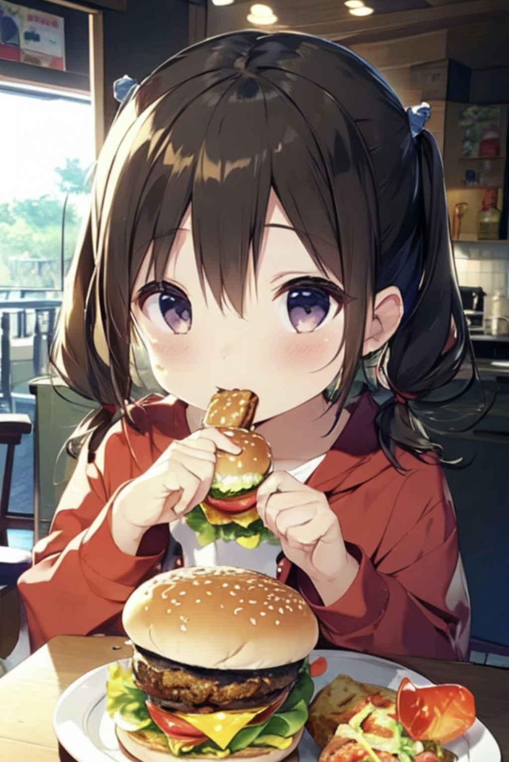 ハンバーガー6☆