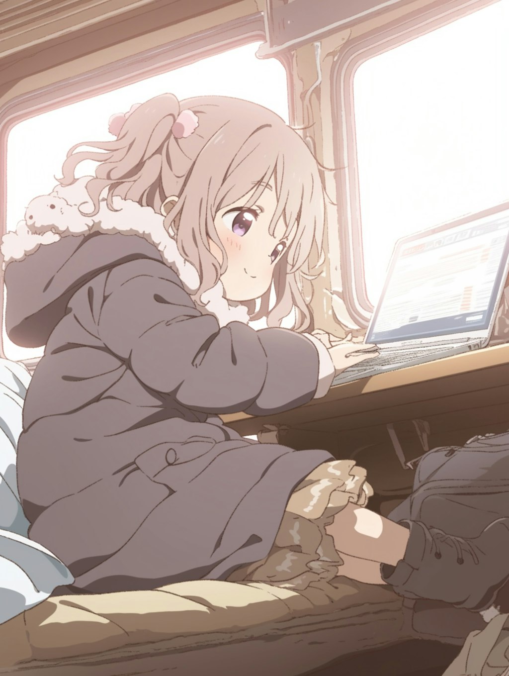 パソコンと女の子 Computers and Girls