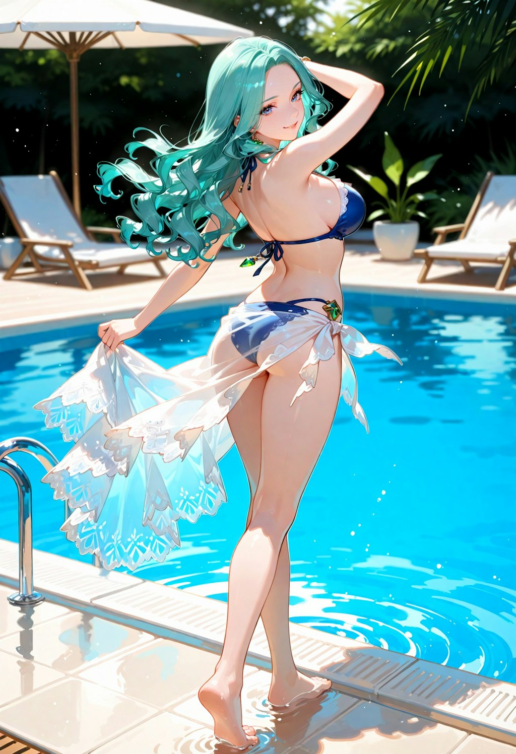 続・夏を先取り。