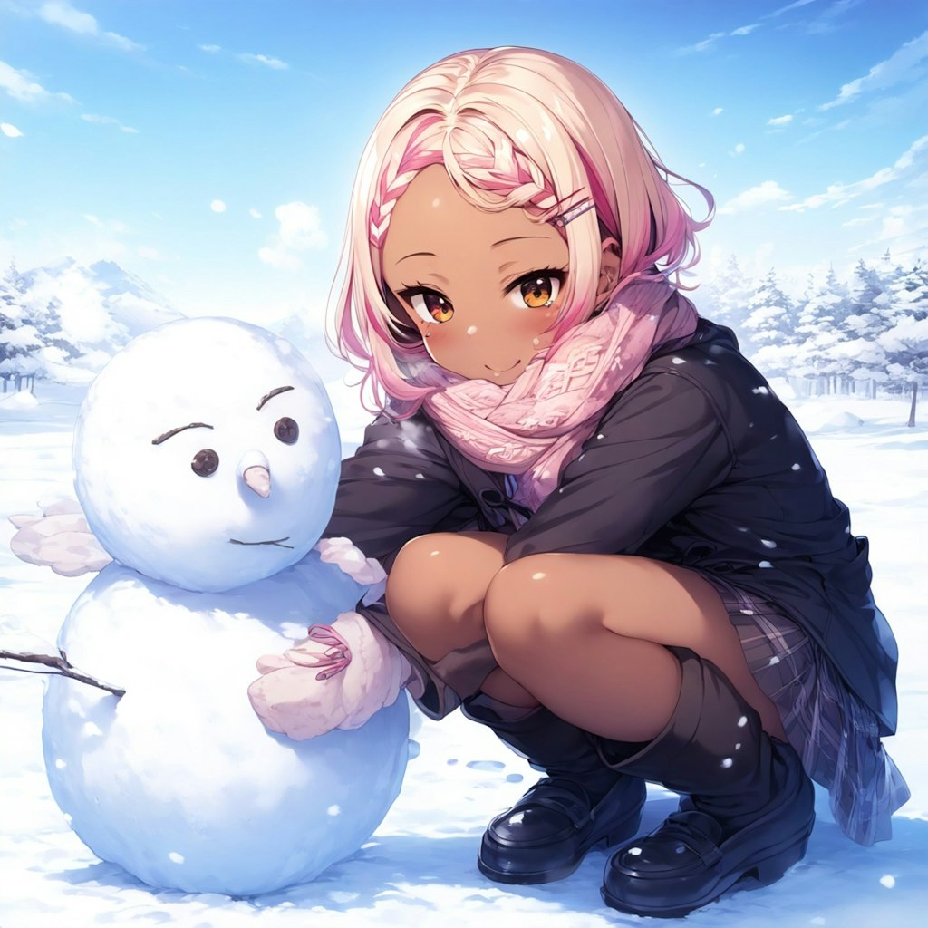 雪だるま作り