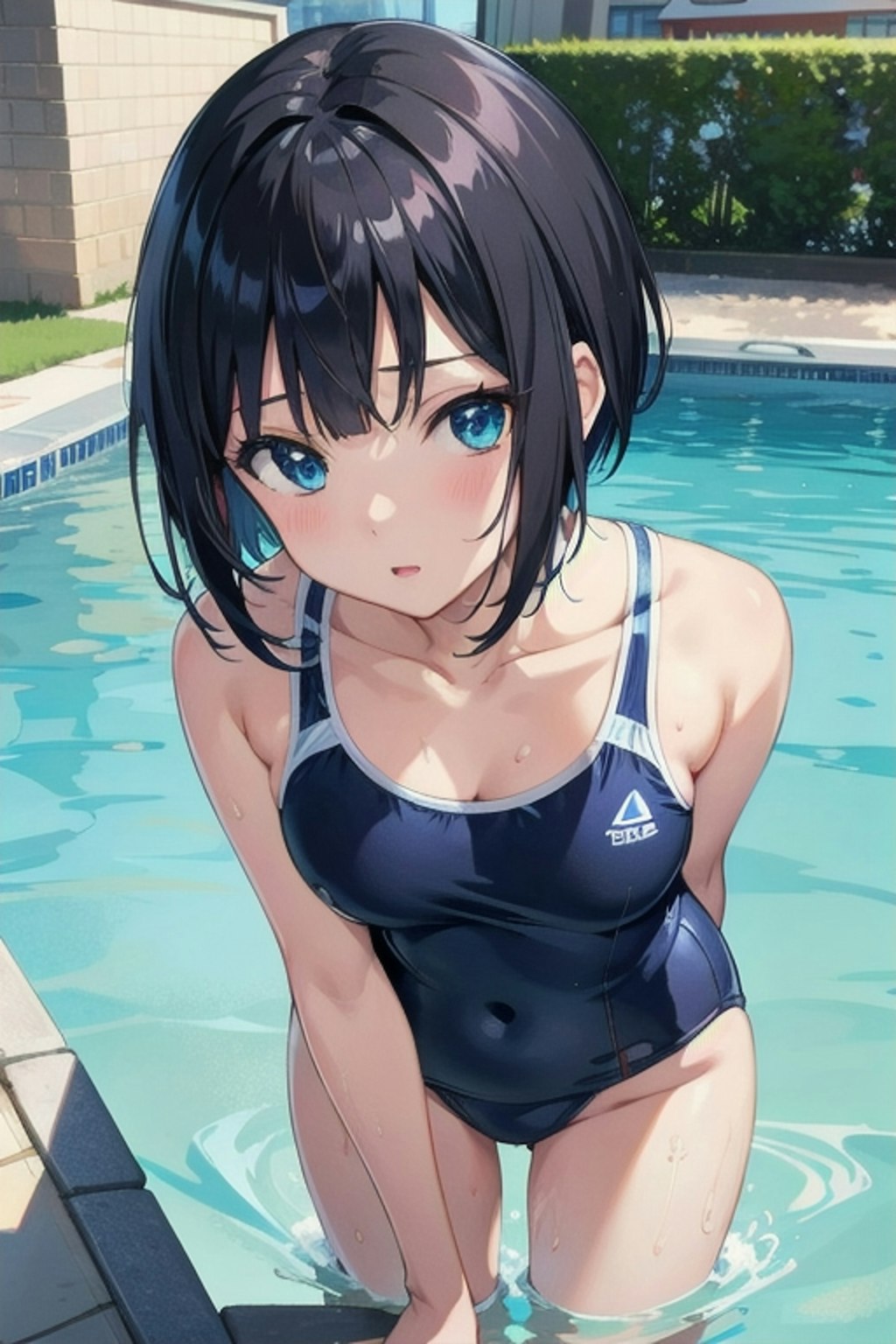 スク水の女の子