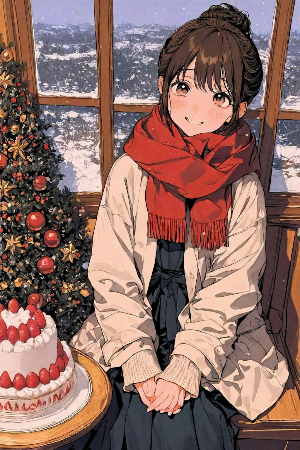 ちょっとレトロなクリスマスイブ