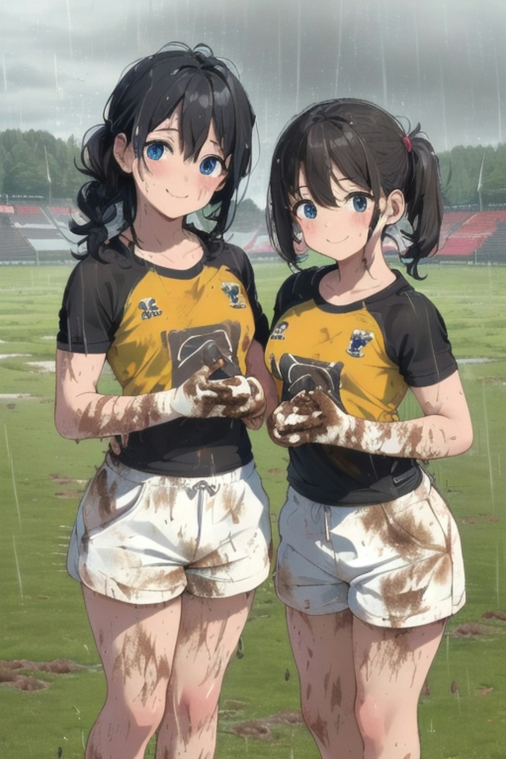 🏉泥まみれの女子ラグビー 68