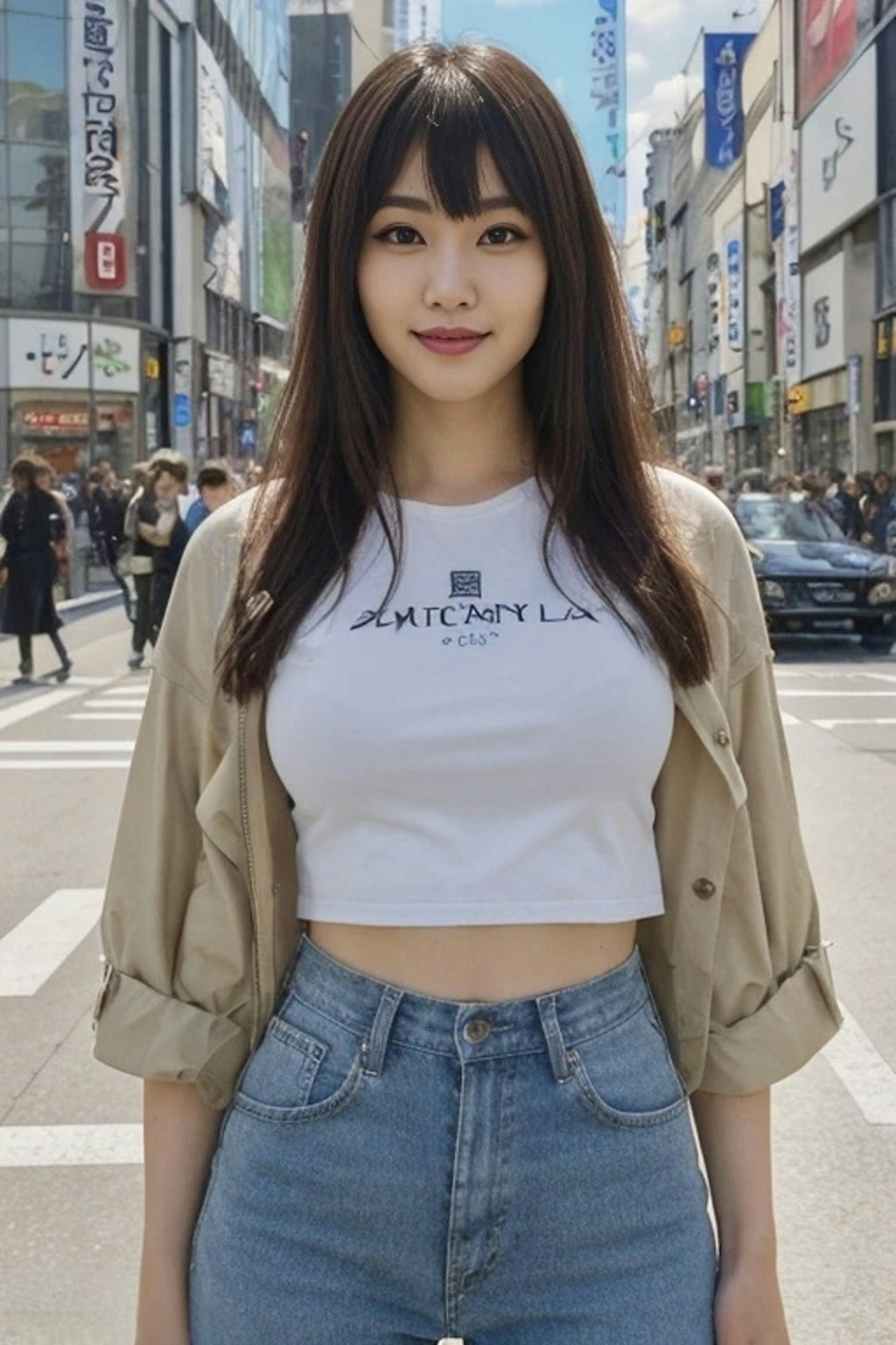 爆乳Tシャツ